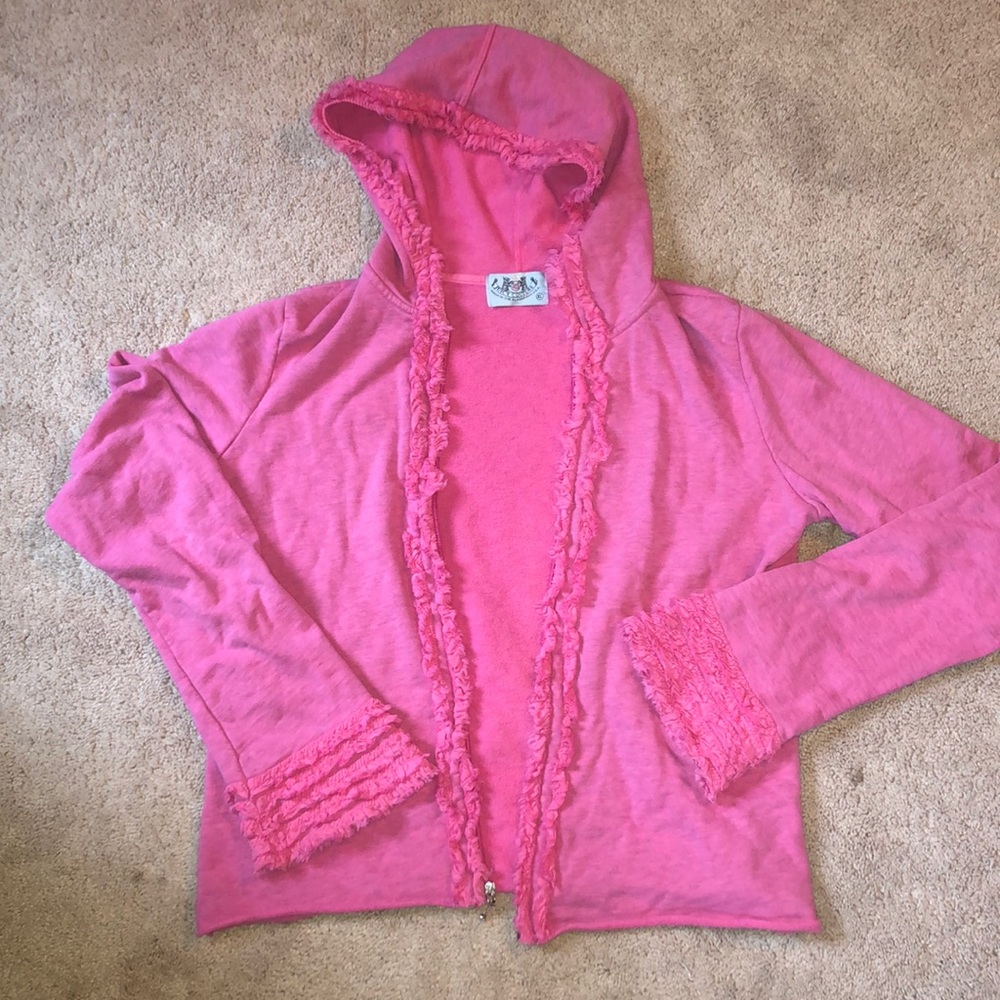 🔴 ♦️SHIPS TODAY ♦️ 🔴Juicy couture zip up sweater